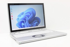 ノートパソコン 2in1PC Windows11 WPS office搭載 Panasonic レッツノート CF-XZ6 SSD256GB メモリ8GB 第7世代 Core i5 タブレットPC