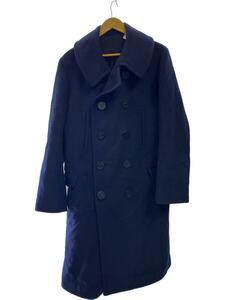 ANATOMICA◆LONG PEA COAT USN/アメリカ海軍/ピーコート/42/ウール/NVY/530-522-05