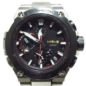 CASIO(カシオ) 腕時計 G-SHOCK/MR-G MRG-B1000/MRG-B1000D-1AJR メンズ チタン/電波/タフソーラー/スマートフォンリンク メタリックグレー