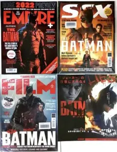 『THE BATMAN』ロバート・パティンソン　海外雑誌 3冊+映画フライヤー