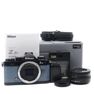 ＜ほぼ新品＞ Nikon ミラーレス一眼 Z fc チョークブルー 16-50 VR レンズキット シャッター数972枚！