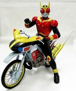 中古フィギュア [ランクB] 仮面ライダークウガ＆トライチェイサー2000 「仮面ライダークウガ」 仮面ライダーフィギュア＆バ