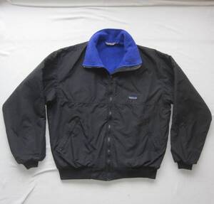 ☆80s パタゴニア シェルドシンチラジャケット (L) 三角タグ / USA製 / patagonia / パイル / グリセード mars パフボール ダスパーカ