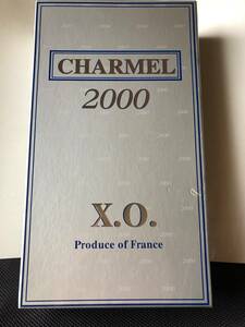 CHARMEL2000年XO・古酒・ BRANDYXO ブランデー＆グラスセット・40℃・500miお歳暮に！即決