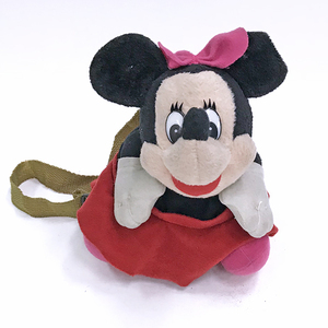 ミニーマウス リュック かばん ポーチ Minnie Mouse オールドディズニー キャラクターグッズ Disney ビンテージ アンティーク レトロ D-200