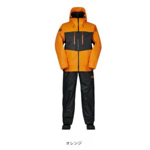 45%OFF 新品 ダイワ　防寒 DW-6023 PUオーシャンサロペットウインタースーツ　オレンジ　（2XL）