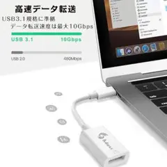 ❣️匿名配送❣️変換ケーブル Type-C to USB 3.1 データー転送