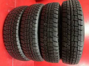 145/80R13 75Q ダンロップ DUNLOP　WINTER MAXX WM02 スタッドレスタイヤ　145/80R13　スタッドレス 4本 （5/13）