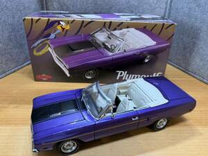 GMP 1/18 Plymouth Road Runner 1970 コンバーチブル Purple パープル プリムス ロードランナー Looney Tunes 希少 絶版