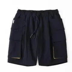 S.F.C６POCKET SHORTS Navy×yellow