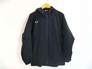 OAKLEY / オークリー Striking wind Warm JKT4.0 ウィンドブレーカー ジャージ ジャケット メンズ サイズ : L ブラック