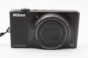 ★動作未確認★ Nikon COOLPIX S8000 ブラック 　コンパクトデジタルカメラ クールピックス ニコン #0868