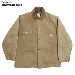 Carhartt MICHIGAN COAT USA 44REGULAR JA24124 カーハート ミシガンコート カバーオール アメリカ製 キャンバス