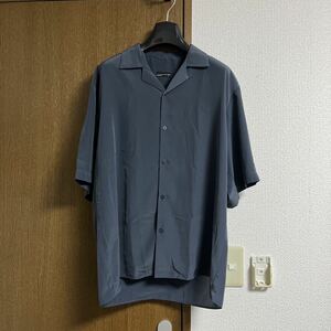 lad musicianラッドミュージシャン 23ss SHORT SLEEVE OPEN COLLAR SHIRTオープンカラーシャツ42新品