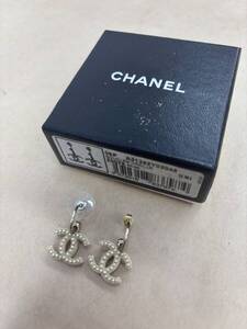 ★R308 / 中古品 CHANEL / シャネル ピアス ★