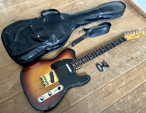 鳴良 Aria proⅱBACKAROO TE-500CD Brown Sunburst 1980年 マツモク 日本製 Mod仕様 Telecaster type/セン材ボディ ローズ指板/ギグケース