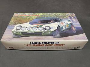 ハセガワ 1/24 　ランチア 　ストラトスHF　サンレモラリー優勝　　 LANCIA STRATOS HF 1975 SANREMO 　 デカール良好