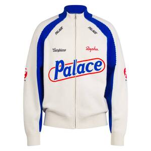 新品 Rapha + Palace Skateboards Merino Zip Knit Mサイズ ホワイト ラファ パレス スケートボード メリノ ジップ ニット Jacket