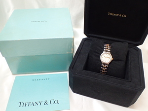 6062[T]Tiffany＆Co/ティファニー/TESORO/テソロ/レディース腕時計/コンビ