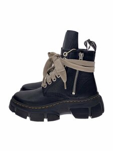 Rick Owens◆レースアップブーツ/US9/BLK/レザー