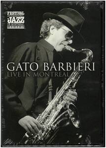 【未開封 DVD】 Gato Barbieri ガトー・バルビエリ／Live In Montreal ライヴ・イン・モントリオール