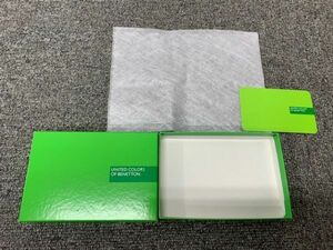 UNITED COLORS OF BENETTON ベネトン 空箱 箱 小箱 ケース ショップ箱 ブランド カード アンティーク レトロ ディスプレイ