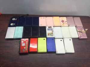 ◆07280) Nintendo DS Lite/ニンテンドーDSライト　本体　26台　USG-001 ジャンク扱い　まとめて　業者向け　任天堂　まとめ(庚2)