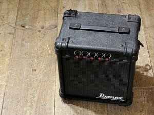 1円スタート IBANEZ IBZ-3B 出力10W アイバニーズ 自宅用小型 ベースアンプ 多少のガリ 動作確認済み 通常の用途において問題なし