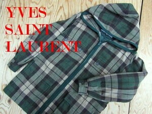 ★イヴサンローラン Yves Saint Laurent★レディース フーディウールジップジャケット★R61110078A