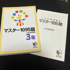 マスター1095題　3年