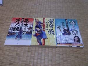 ☆　幕末牢人譚　全3冊　鳴海章　集英社文庫　☆