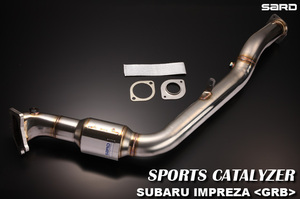 自動車関連業者直送限定 SARD サード スポーツキャタライザー SUBARU スバル インプレッサ sti STI GRB EJ20 (89400)