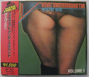 ◆CD◆VELVET UNDERGROUND／ライヴ・Vol.1◆ヴェルヴェット・アンダーグラウンド／ルー・リード◆旧規格・帯有り国内盤