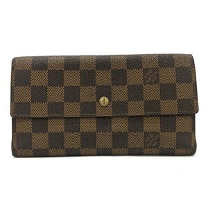 Louis Vuitton　ルイヴィトン　長財布　ダミエ　ポルトトレゾールインターナショナル　N61215/TH0928【DAARC030】