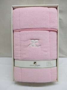 05Y072 【 保管・未使用品 】 クレージュ キルトケット 掛け布団 サイズ：140×190cm 肌布団 寝具 現状渡し