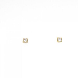 K18YG ダイヤモンド ピアス 0.10CT