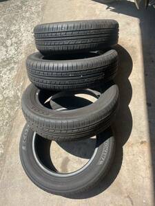 155/65R14 75S Yokohama ECOS 中古 サマータイヤ 4本セット