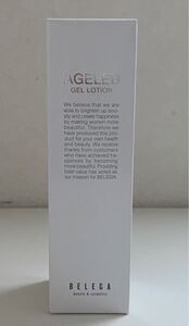 B4K735◆新古品◆ ベレガ BELEGA AGELEB GEL LOTION BLG ゲルローション 化粧水 120ml