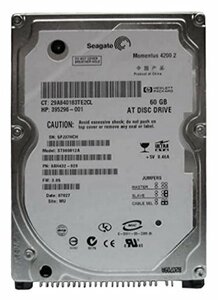 (中古品)Seagate Momentus4200.2 2.5インチ内蔵型HDD 60GB/U-ATA100 ST960812A　(shin