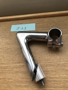 ☆至宝館 中古　競輪 KEIRIN　ピスト　ステム　 NITTOH ニットウ　日東　NJ PRO　スチール鍛造　クロモリ ９０ミリ　５８度　NJS刻印　