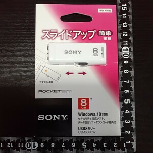 超素敵☆廃盤☆SONY☆ソニー☆USBフラッシュメモリ☆USM8GRW☆ホワイト☆