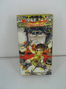 G3770 送料無料！スーパーファミコン　メタルマックスリターンズ　中古品　商品説明欄必読