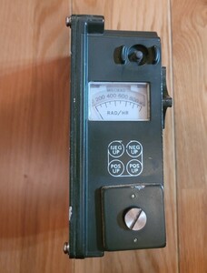 希少 放射能探知機 US AN/PDR-63 RADIAC METER IM-226 海軍 米軍 放出品 測定器 当時物 ガイガーカウンター RAD HR