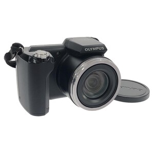 【動作美品】OLYMPUS SP-610UZ 5.0-110.0mm F3.3-5.7 ブラック 光学22倍 1400万画素 単三電池仕様 オリンパス デジタルカメラ C4348