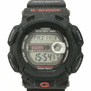 CASIO カシオ G-SHOCK GULFMAN 腕時計 3088 G-9100 箱付き 稼働【CKAA5042】