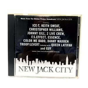 F10076 CD MUSC FROM THE MOTIO PICTURE SOUNDTRACK NEW JACK CITY オリジナル・サウンドトラック ニュー・ジャック・シティ DOLBY STEREO