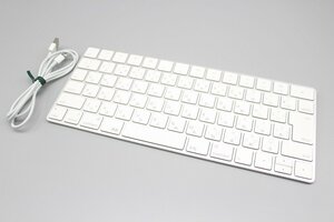 【A品】Apple Magic Keyboard（日本語配列) A1644 Lightningケーブル付き 簡易動作確認済【tkj-apka1644j-a】