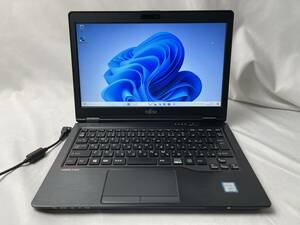 ★1円～スタート！富士通 LIFEBOOK U727/R ◆Intel Core i5-7300U @ 2.60GHz ◆メモリ4GB/SSD256GB ※Windows 11【ジャンク品】1057