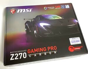 ★新品★ MSI Z270 GAMING PRO CARBON ATXゲーミングマザーボード I240827