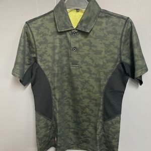 9034-15 半袖ポロシャツ 春夏用 HUMMER ハマー 作業服 作業着　size S color OD